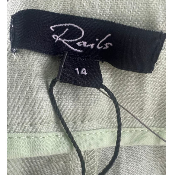 Rails Marnie Linen Pants in Apple - Picture 9 of 13